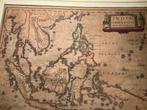 JANSONIUS Oude kaart van Zuidoost-Azië - India Orientalis, Gelezen, Voor 1800, Ophalen of Verzenden, Landkaart