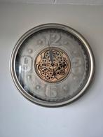 Industriële Wandklok - 70cm Doorsnede, Ophalen, Gebruikt, Analoog, Wandklok