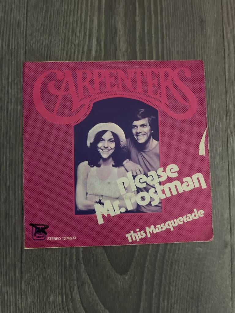 Carpenters - Please Mr. Postman / This Masquerade - Single, Cd's en Dvd's, Vinyl Singles, Gebruikt, 7 inch, Single, Ophalen of Verzenden