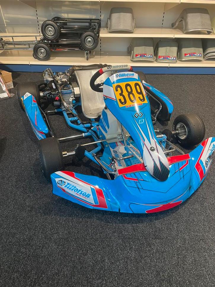 Prachtige tillotson kart ( weinig gebruikt), Sport en Fitness, Karting, Zo goed als nieuw, Kart, Ophalen of Verzenden