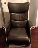 Relax fauteuil stoel Prominent bruin extra small, Huis en Inrichting, Fauteuils, Ophalen, Minder dan 75 cm, Leer, Ontworpen door Frans Molenaar