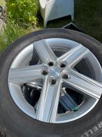 Set winterbanden met lichtmetaal velgen, Ophalen, Velg(en), 17 inch, Winterbanden