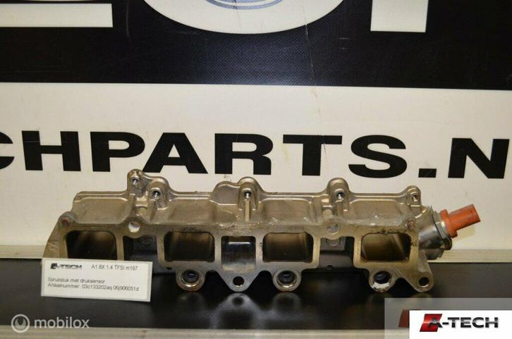 Inlaatspruitstuk CAXA, CNVA Audi A1 8X 1.4 TFSI 03c133202aq, Auto-onderdelen, Motor en Toebehoren, Audi, Gebruikt, Ophalen of Verzenden