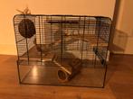 Hamster kooi, Kooi, Minder dan 75 cm, Zo goed als nieuw, Hamster