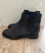 Tod’s Enkellaarzen Leer Zwart Maat 35, Verzenden, Zwart, Lage of Enkellaarzen, Zo goed als nieuw