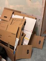 Verhuisdozen - Gebruikt, Diverse Maten, Doe-het-zelf en Verbouw, Kratten en Dozen, Ophalen, Opvouwbaar, Minder dan 35 cm, Minder dan 50 cm
