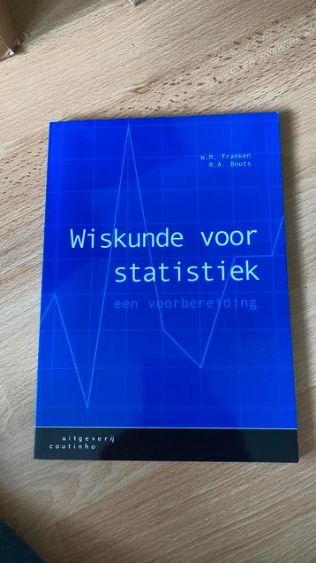 W.M. Franken - Wiskunde voor statistiek beschikbaar voor biedingen
