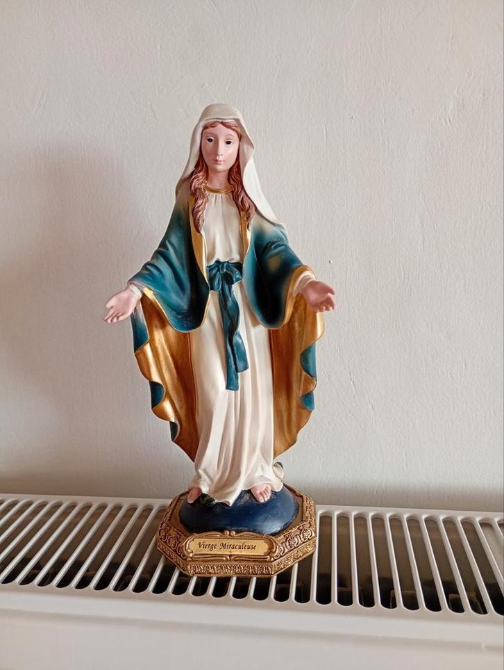 Heilige Maria beeld Miraculeuse., Verzamelen, Religie, Zo goed als nieuw, Beeld(je), Ophalen of Verzenden