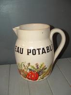 Franse waterkan vaas gemerkt: LML, Made in France limoges, Ophalen of Verzenden