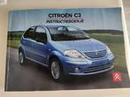 Instructieboekje Citroën C3 (bouwjaar 2005), Ophalen of Verzenden