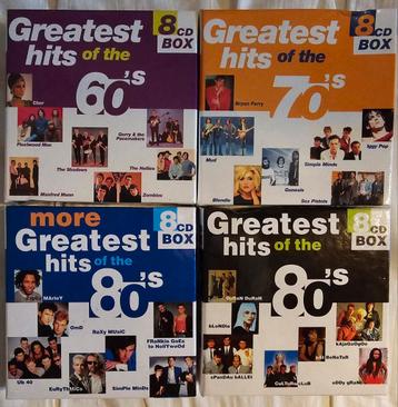 Greatest hits of 60s, 70s en 80s.