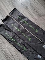3 X KORDA KAIZEN GREEN KARPERHENGELS 12 FT 3 LBS +FOUDRAAL, Watersport en Boten, Hengelsport | Karpervissen, Ophalen, Zo goed als nieuw