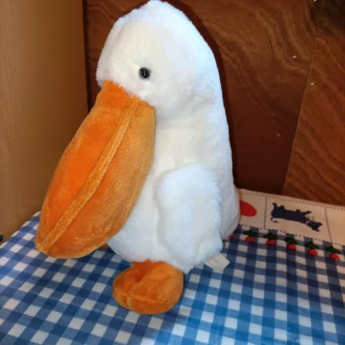 Zachte Sanquin Bloedbank pelikaan knuffel 26 cm, Kinderen en Baby's, Speelgoed | Knuffels en Pluche, Ophalen of Verzenden
