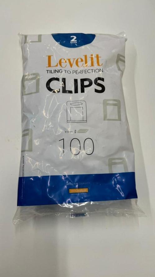 Levelitclips en wiggen volle dozen 50% korting, Doe-het-zelf en Verbouw, Tegels, Nieuw, Vloertegels, Overige materialen, Minder dan 20 cm