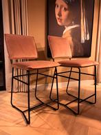 Barkruk 2x (SuTrue by Troubadour) Roze, Huis en Inrichting, Ophalen, Zo goed als nieuw, Overige kleuren, Twee