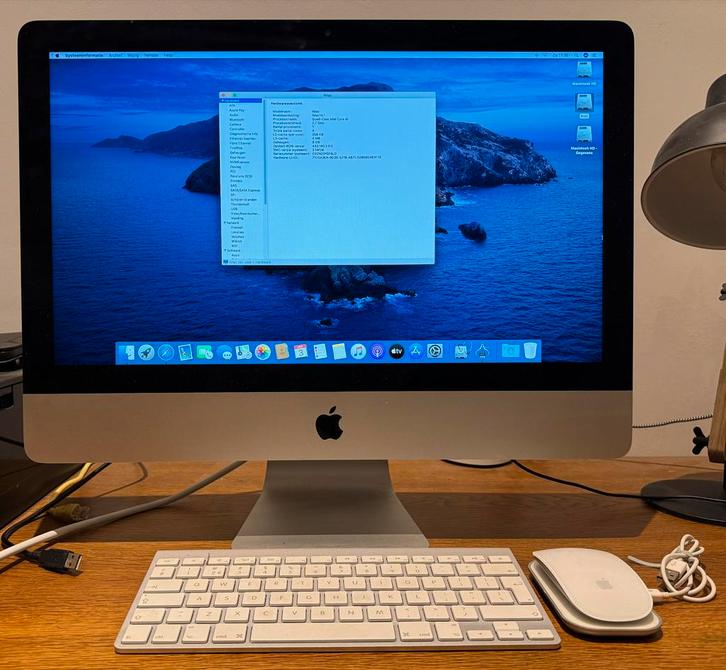 iMac 21.5-inch, late 2013, goede staat., Computers en Software, Apple Desktops, Gebruikt, iMac, HDD, 2 tot 3 Ghz, 8 GB, Ophalen