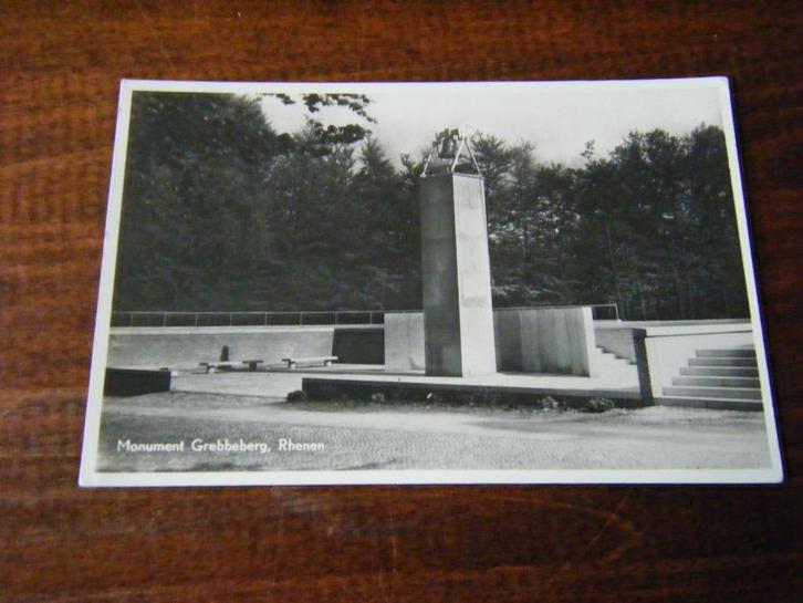 A35 - Rhenen - Monument Grebbeberg - Mooi/Oud, Verzamelen, Ansichtkaarten | Nederland, Utrecht, Ophalen of Verzenden