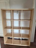 Vakkenkast met 12 vakken (berkenkleur), Ophalen, Gebruikt, 100 tot 150 cm, 100 tot 150 cm