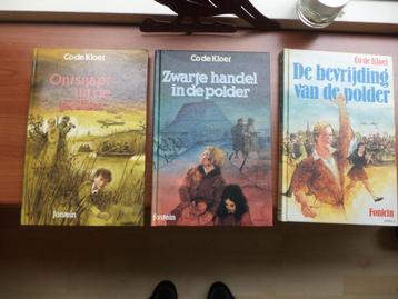 Co de Kloet, 3 dl Oorlog in de Polder, Kortenhoef, gesigneer beschikbaar voor biedingen