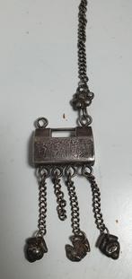 Chinees oud zilveren amulet/hanger, Ophalen of Verzenden