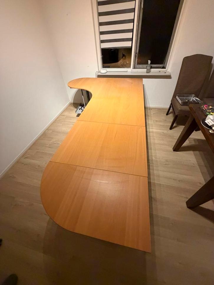 IKEA Galaxy Groot Bureau - 150x250cm, Huis en Inrichting, Bureaus, Gebruikt, Bureau, Ophalen