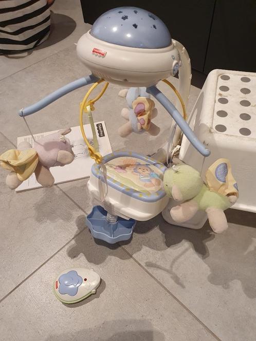 Fisher Price box mobiel – inclusief 4 nieuwe batterijen, Kinderen en Baby's, Speelgoed | Fisher-Price, Zo goed als nieuw, Speelset