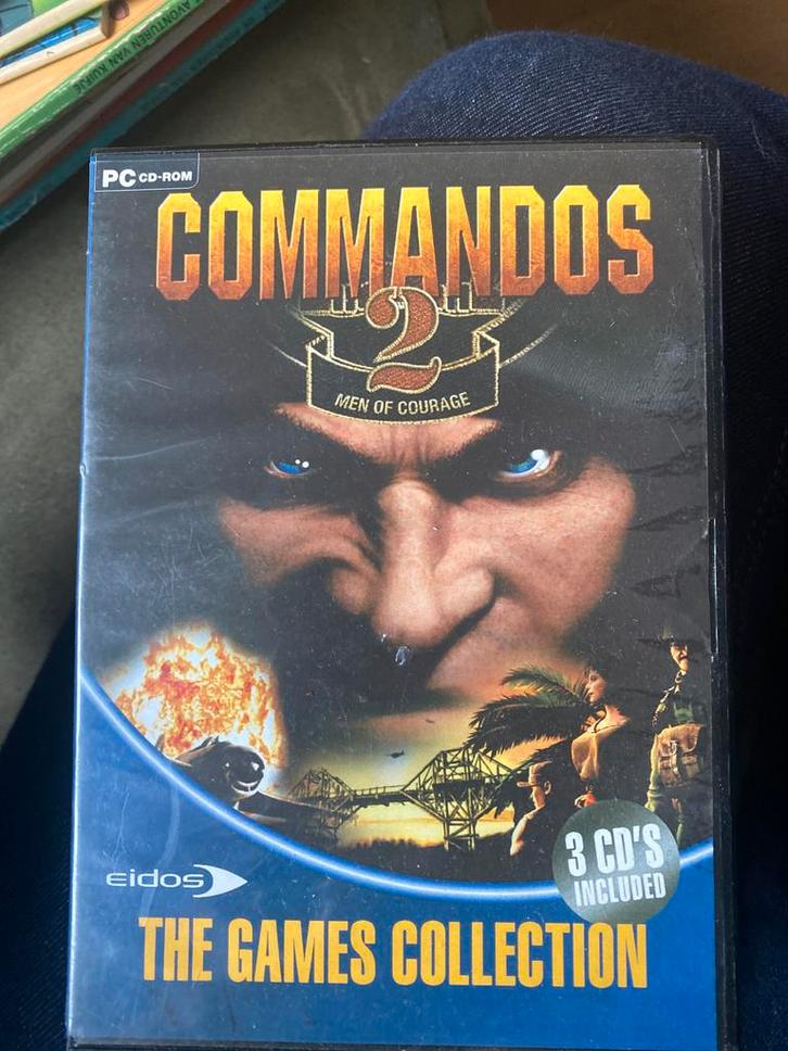 Commandos 2: Men of Courage - PC Game, Spelcomputers en Games, Games | Pc, Gebruikt, Strategie en Constructie, 1 speler, Vanaf 16 jaar