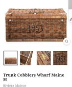 Rattan Trunk/ mand Cobblers Wharf Maine , maat M, Ophalen, 50 tot 75 cm, Minder dan 50 cm, Zo goed als nieuw
