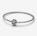 Pandora Moments Sparkling Snowflake armband zilver maat 19, Ophalen of Verzenden, Nieuw, Zilver