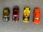 Hot Wheels – losse auto’s – totaal 4 stuks - Mattel, Kinderen en Baby's, Speelgoed | Speelgoedvoertuigen, Ophalen, Gebruikt