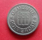 koffiemunt koffiepenning kantinepenning Rotterdam, Postzegels en Munten, Penningen en Medailles, Verzenden, Overige materialen