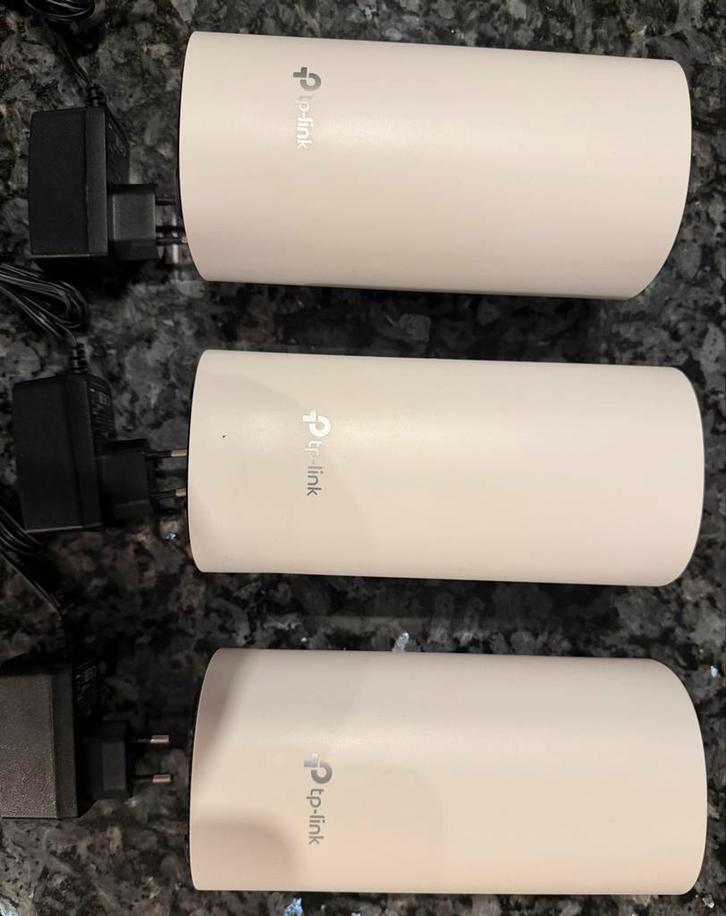TP-Link Deco E4 Mesh Wifi - 3 Pack, Computers en Software, Powerlines, Zo goed als nieuw, Ophalen of Verzenden