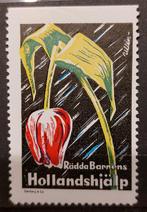 Zweden liefdadigheidszegel- Hollandshjälp watersnood 1953, Postzegels en Munten, Ophalen of Verzenden, Zweden, Postfris