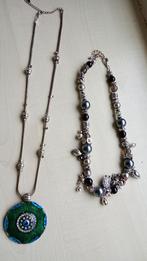 2x ketting p.st. 0.50, Sieraden, Tassen en Uiterlijk, Kettingen, Ophalen of Verzenden, Nieuw, Zilver, Overige materialen