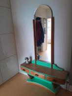 Pas spiegel, Huis en Inrichting, Tafels | Kaptafels, Ophalen, Gebruikt, 100 tot 150 cm, Vintage