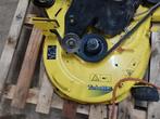 Zitmaaier maaidek john deere achtervanger, Cirkelmaaier, Ophalen, Zo goed als nieuw, 50 cm of meer