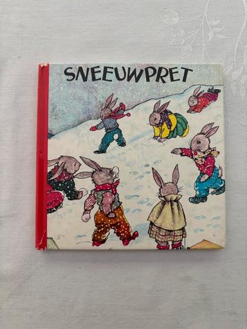 Sneeuwpret - Kinderboek - Nans van Leeuwen vintage! beschikbaar voor biedingen