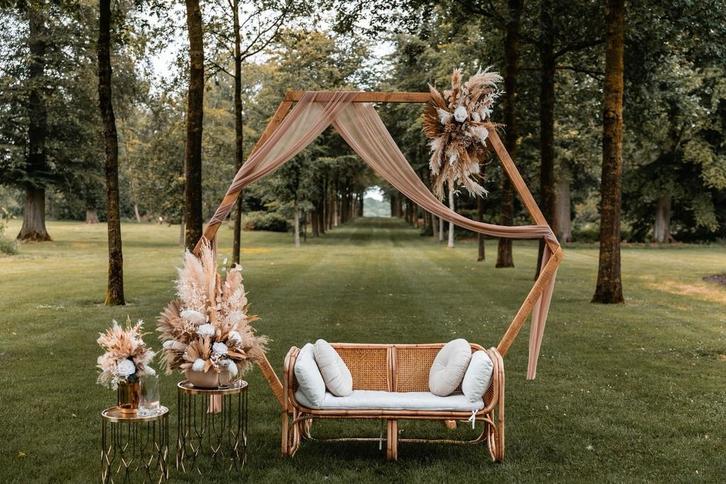 Trouwdecoratie Verhuur, Huis en Inrichting, Woonaccessoires | Droogbloemen, Zo goed als nieuw, Ophalen of Verzenden
