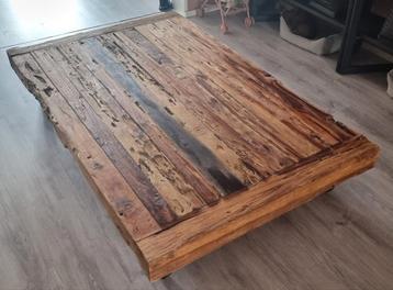 Coffee Table industriële Wheels - INFO ZIE ADVERTENTIE  beschikbaar voor biedingen