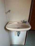 6 Wastafels incl. Kranen - Diverse, Doe-het-zelf en Verbouw, Ophalen, Gebruikt, Chroom, Wastafel