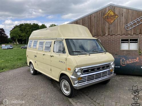 Ford USA Econoline Camper v8 van belastingvrij, Auto's, Ford Usa, Bedrijf, Te koop, Overige modellen, Benzine, Overige carrosserieën