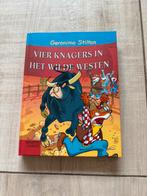 Geronimo stilton vier knagers in het wilde westen, Ophalen of Verzenden, Zo goed als nieuw