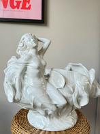 Schitterende capodimonte cachepot italy 1950 - 1970, Ophalen of Verzenden