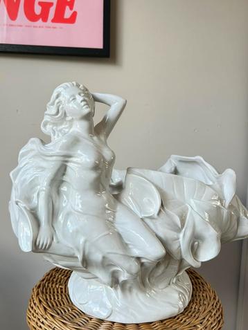 Schitterende capodimonte cachepot italy 1950 - 1970 beschikbaar voor biedingen