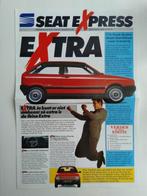 Folder SEAT Express 1989 - Marbella, Ibiza, Malaga, Terra., Ophalen of Verzenden, Zo goed als nieuw, Overige merken