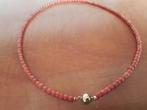 Bloedkoralen ketting., Sieraden, Tassen en Uiterlijk, Verzenden, Goud, Ketting