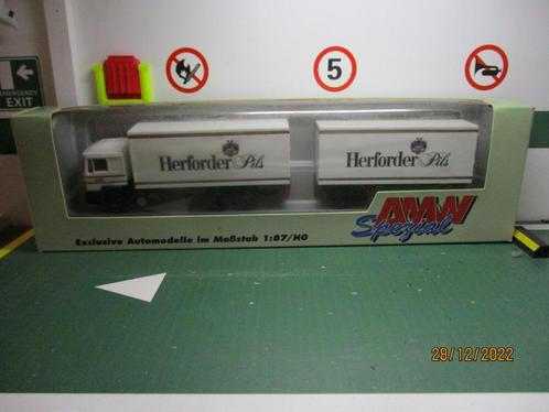 AWM Herforder Pils, Hobby en Vrije tijd, Modelauto's | 1:87, Nieuw, Bus of Vrachtwagen, AWM, Ophalen of Verzenden