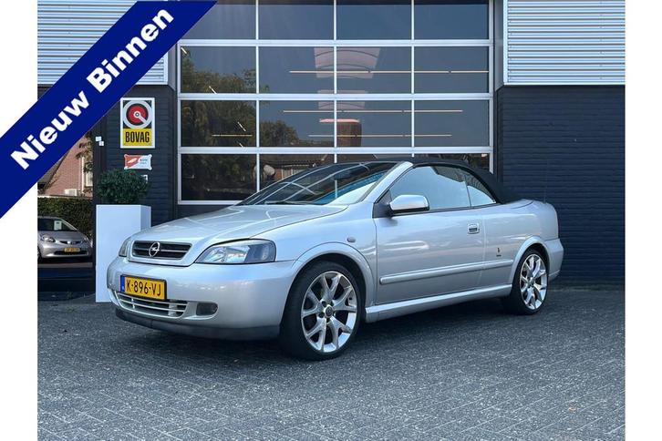 Opel Astra Cabriolet 1.8-16V, Stoelverwarming, Leder, Radio,, Auto's, Opel, Particulier, Te koop, Astra, ABS, Airbags, Alarm, Centrale vergrendeling