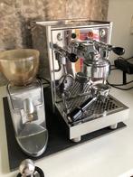 Espresso machine bezzerra BZ10 en bonenmaler  Ascaso, 10 kopjes of meer, Koffiebonen, Gebruikt, Afneembaar waterreservoir