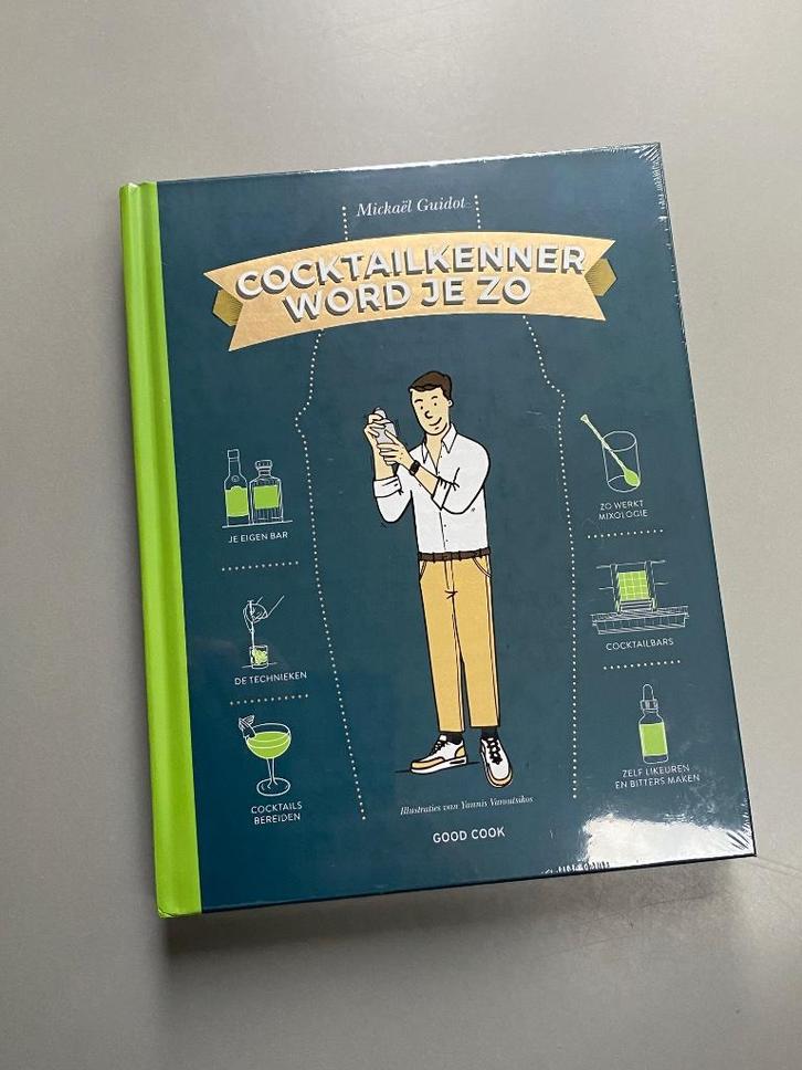 Cocktailkenner word je zo NIEUW (nieuw in seal) , Verzamelen, Wijnen, Nieuw, Overige typen, Overige gebieden, Ophalen of Verzenden